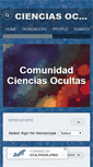 Mobile Screenshot of cienciasocultas.net